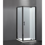 Shower Box Cape Series 2 Sided Swing Door Black 900x900x1900MM